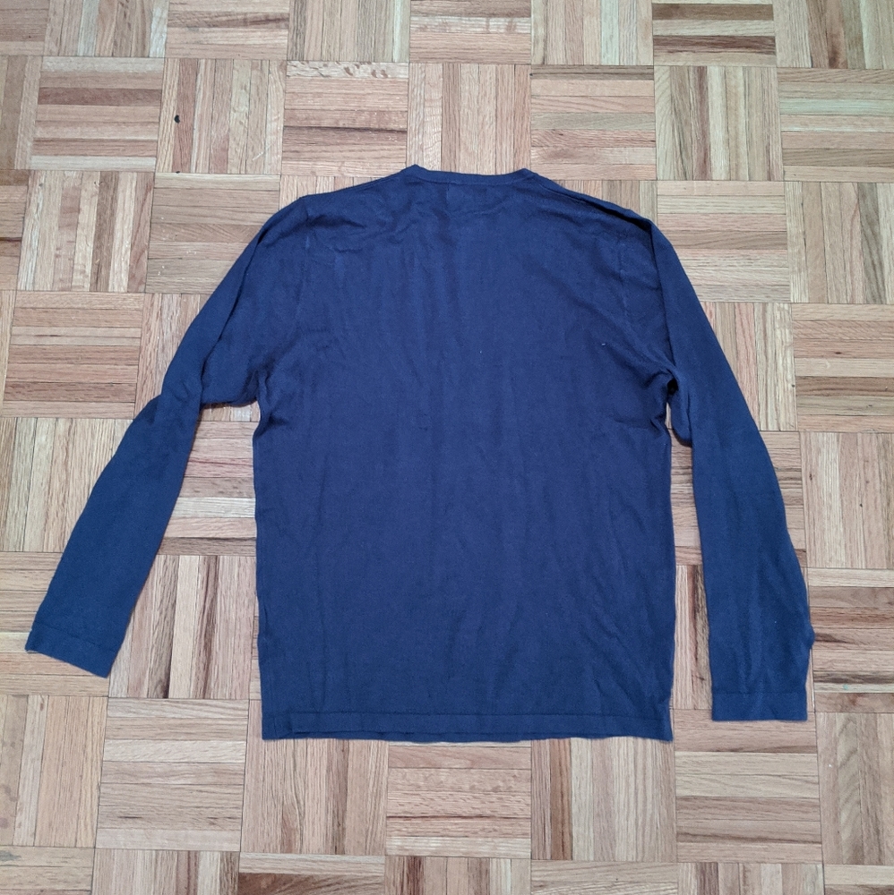 Zara Blue Basic Crew Neck Sweater - image 2